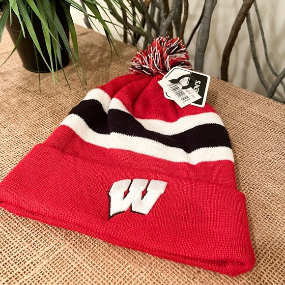 NWT University of Wisconsin Men’s Winter Hat - Picture 1 of 7